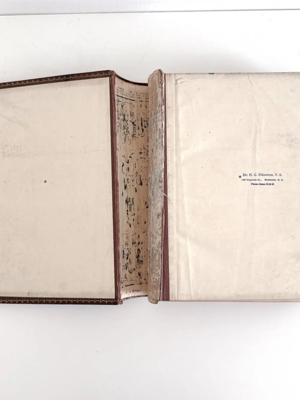 THE COMPLETE WORKS OF WILLIAM HOGARTH ANTIQUE LEATHER BOUND BOOK STEEL ENGRAVING